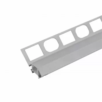 Aluminum Tile Profile Inside Corner anodized for LED Strips